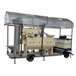 Automatic Mobile Cleaning and Grading Seed Plant